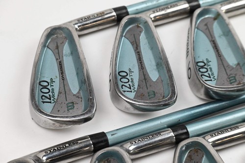 Wilson 1200 widetip irons - wilson,